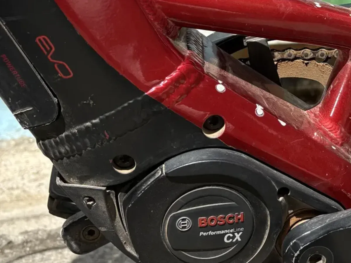 Bosch Performance Line CX motor and wear on the Pegasus e-bike
