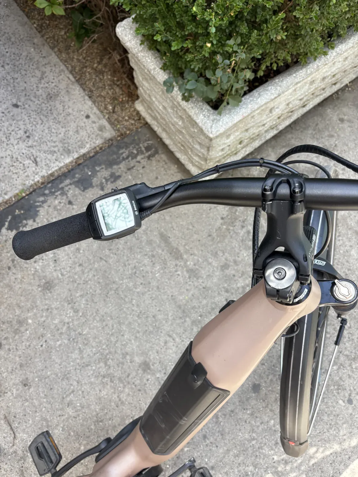 Cresta Bosch Purion display and cockpit