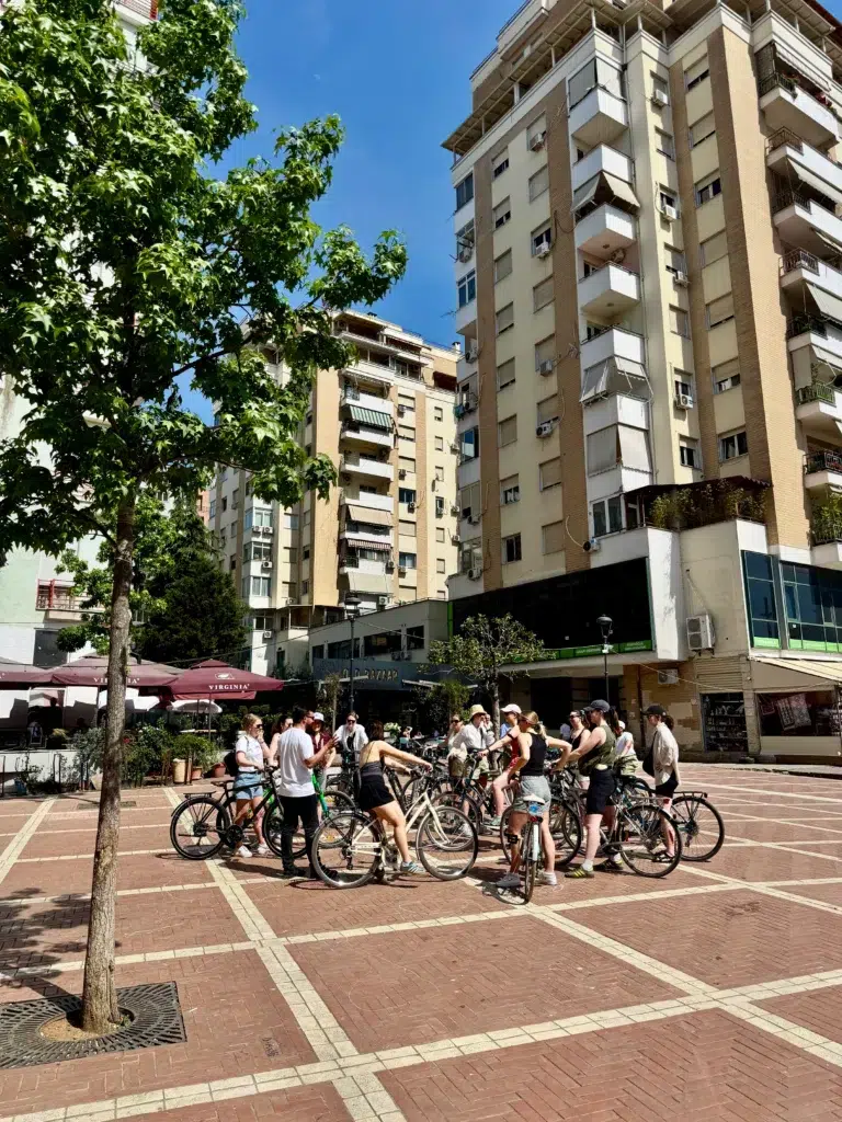 group bike rental booking form new bazaar in tirana operated by bike tirnaa
