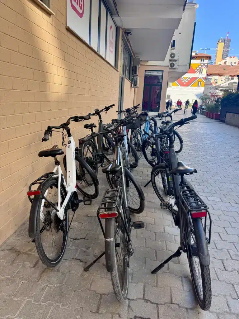 electric bike tours in tirana